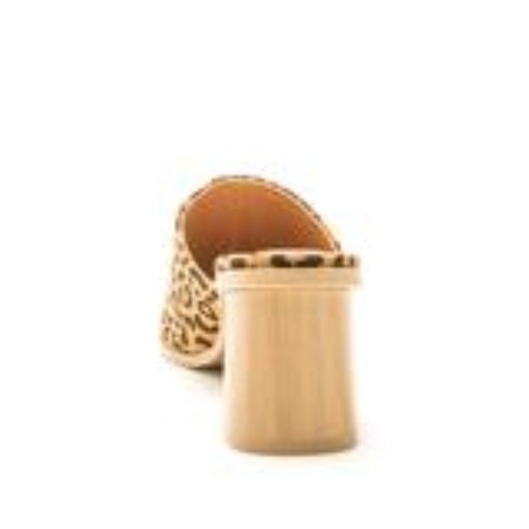 Leopard Single Band Mules Size 8.5 Trend Alert! Last Pair Sale - Picture 4 of 4